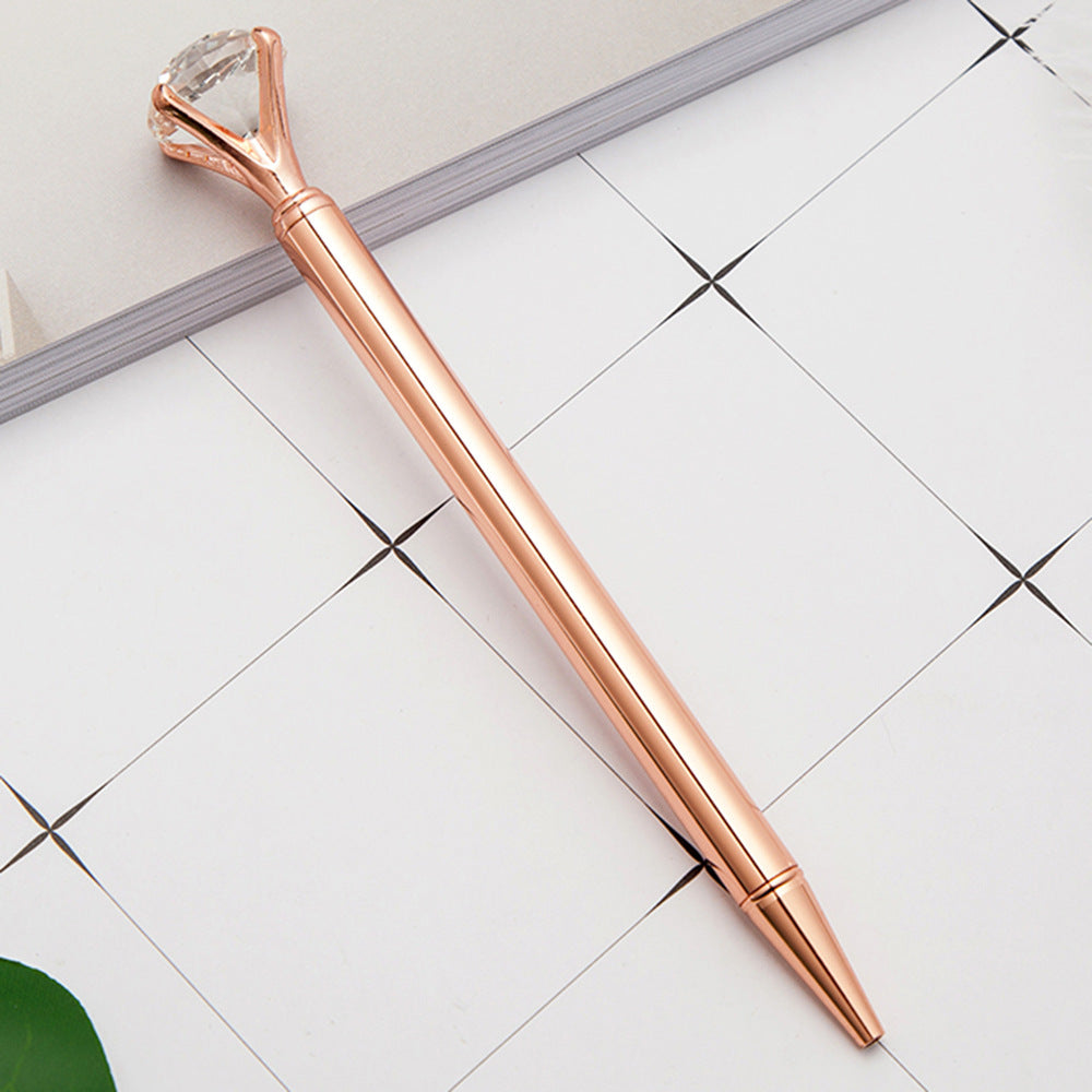 Whoelsale Pens Metal Diamond Pen Fashionable Office Stationery